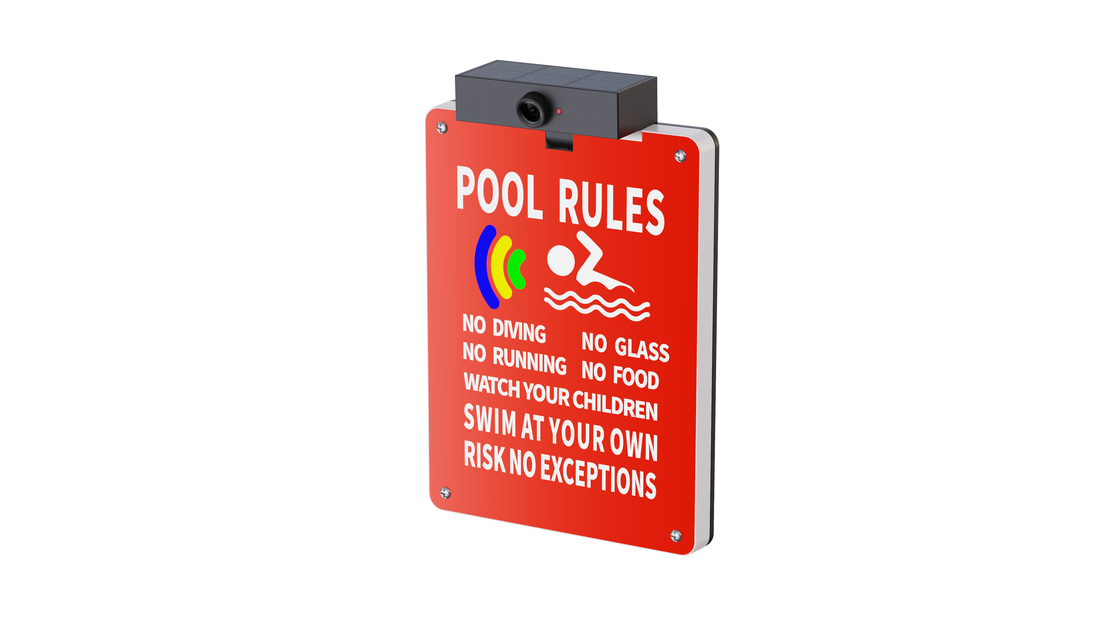 Pool Warning Sign - Pack