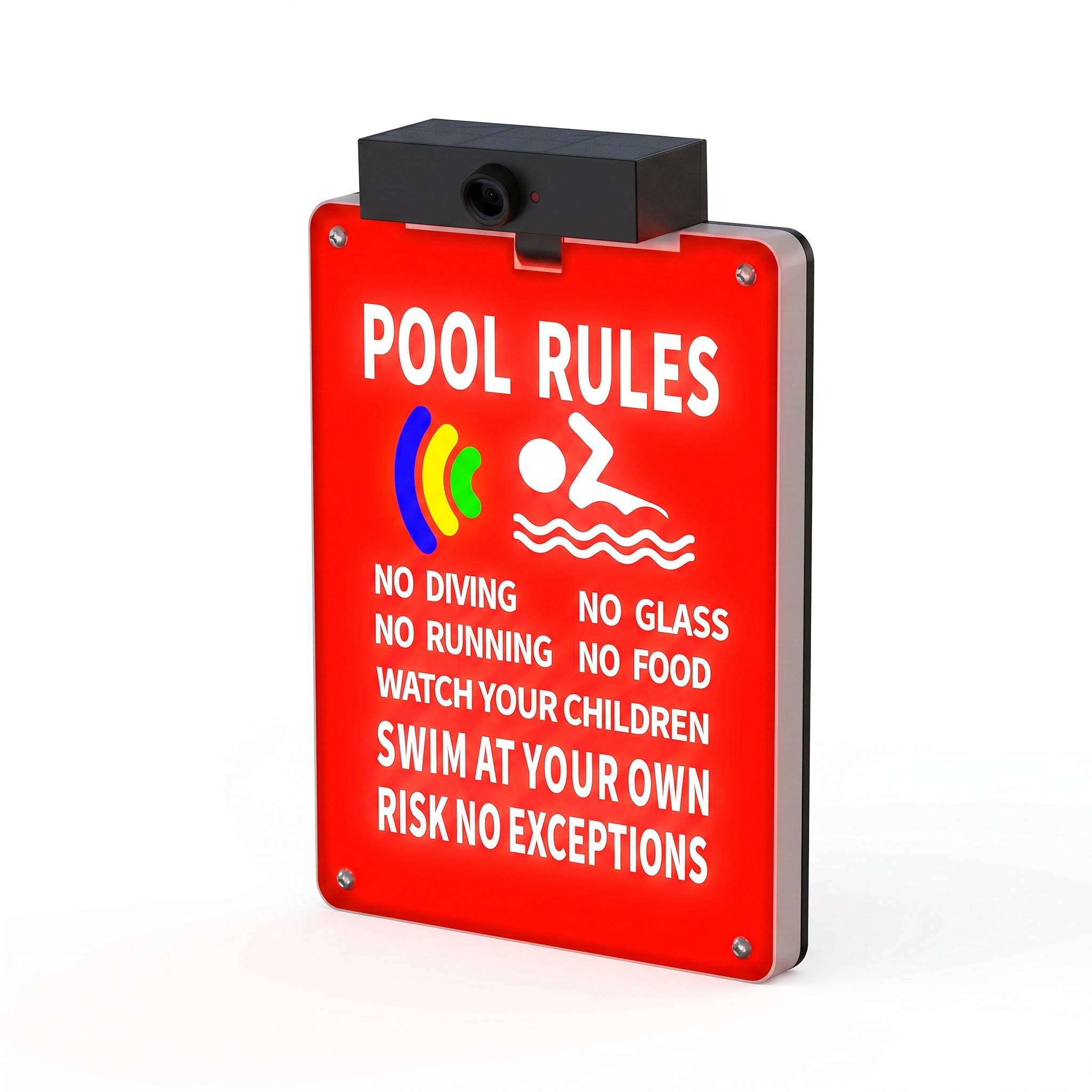 LED Warning Sign