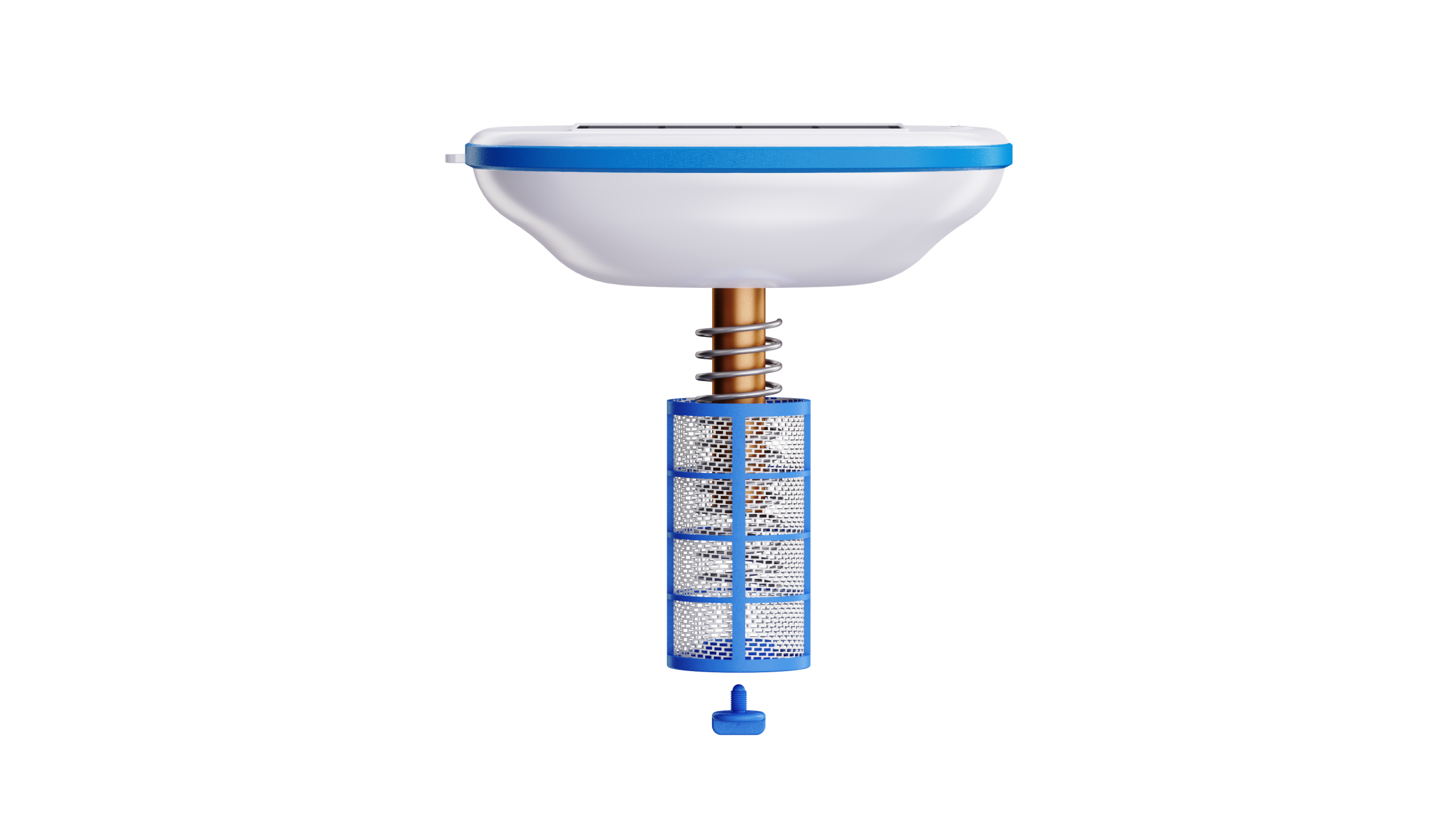 Solar Pool Ionizer with LED Light product image