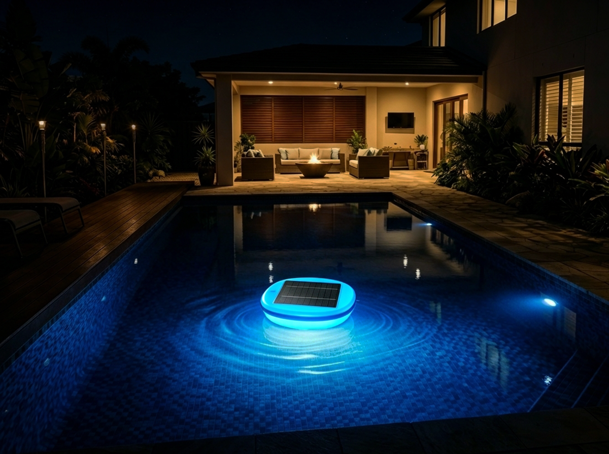 Solar Pool Ionizer with LED Light product image