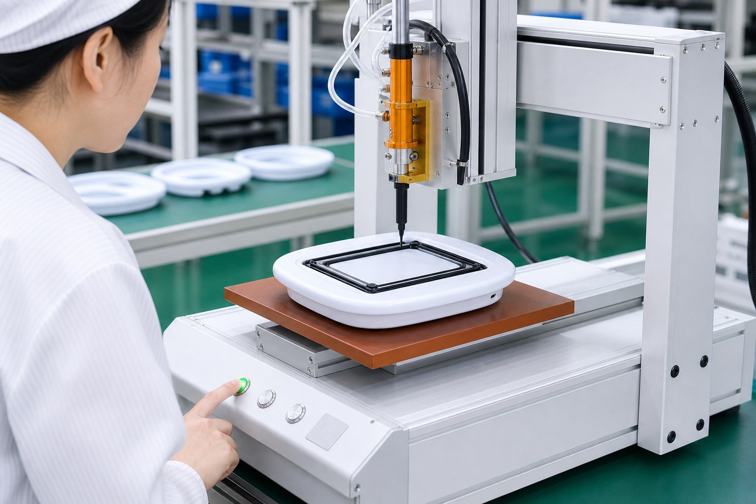 Automated Sealing Process — BAZEPOOL Factory